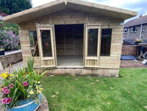 #SHA012 14x10 Apex Summer House