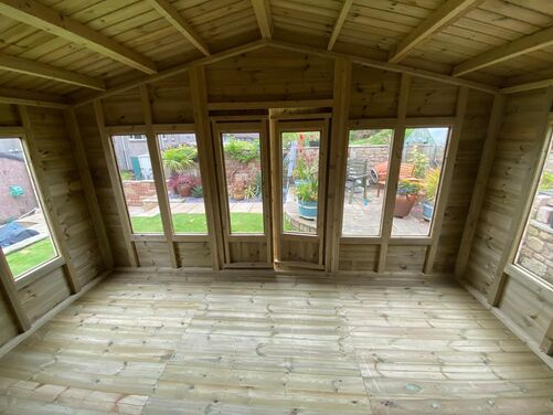 #SHA012 14x10 Apex Summer House