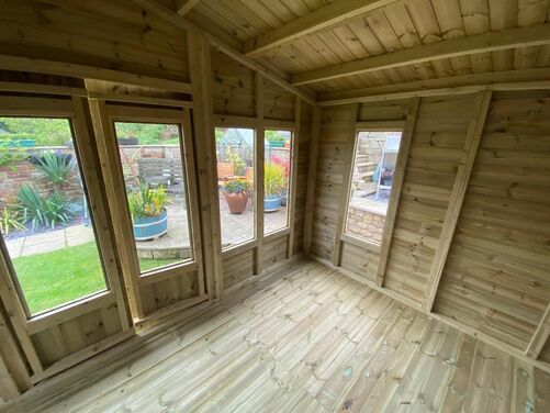 #SHA012 14x10 Apex Summer House