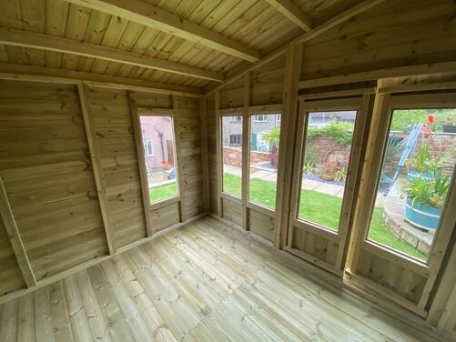 #SHA012 14x10 Apex Summer House