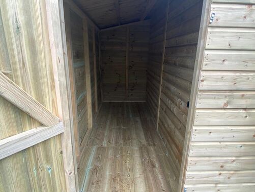 #SHA036 14x10 Apex Summer House Combi