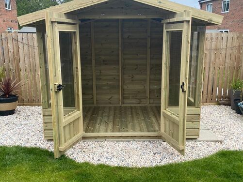 #SHA014 8x8 Apex Summer House