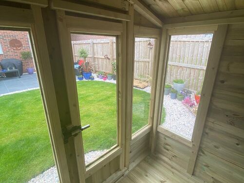 #SHA014 8x8 Apex Summer House