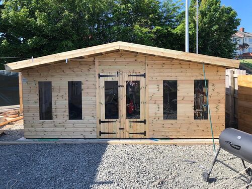 #SHA016 16x14 Apex Summer House