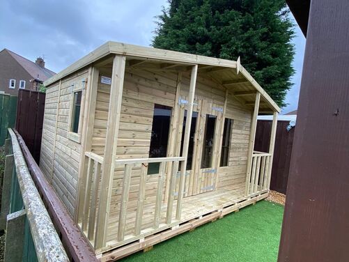 #SHA080 14x12 Apex Summer House