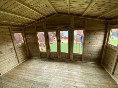 #SHA080 14x12 Apex Summer House