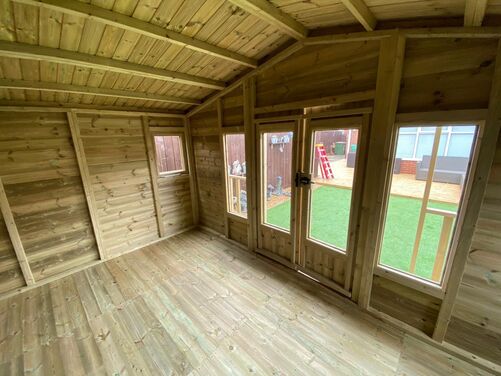 #SHA080 14x12 Apex Summer House