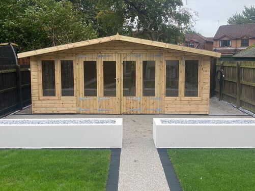 #SHA020 18x10 Apex Summer House