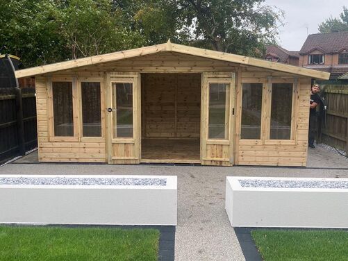 #SHA020 18x10 Apex Summer House