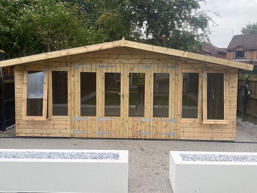 #SHA020 18x10 Apex Summer House