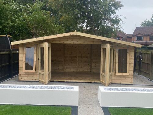 #SHA020 18x10 Apex Summer House