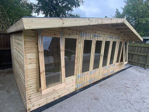 #SHA020 18x10 Apex Summer House