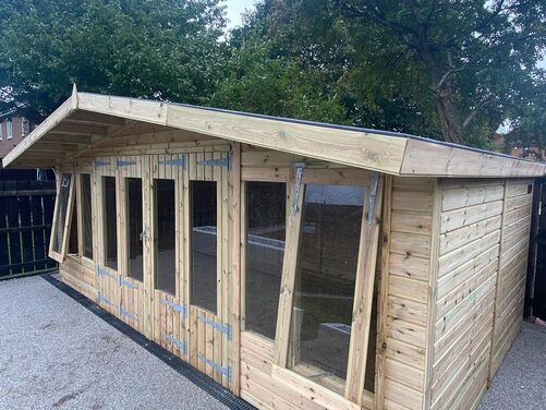 #SHA020 18x10 Apex Summer House