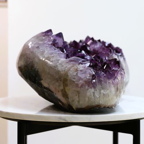 Amethyst Geode Crystal Cluster
