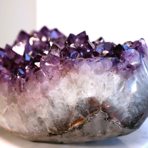 Amethyst Geode Crystal Cluster