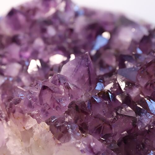 Amethyst Geode Crystal Cluster