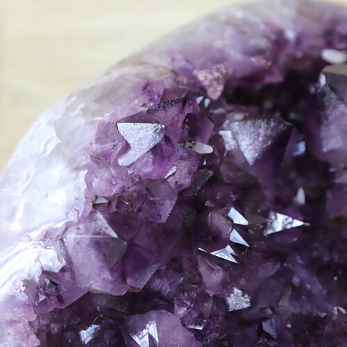 Amethyst Geode Crystal Cluster