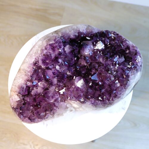 Amethyst Geode Crystal Cluster