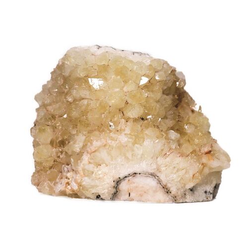Citrine Free Standing Geode Crystal