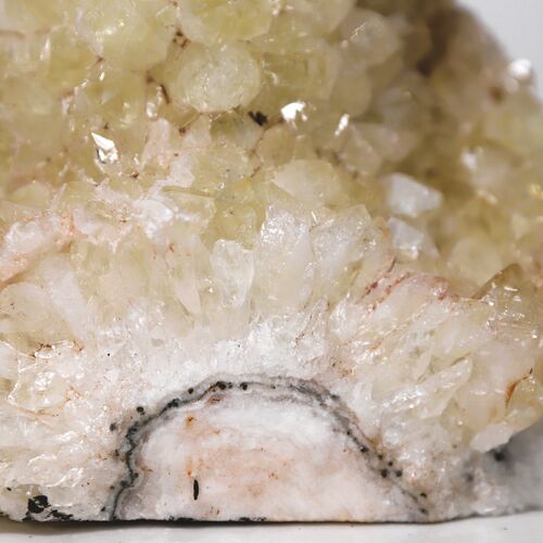 Citrine Free Standing Geode Crystal