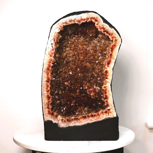 Citrine Geode Cathedral Cave