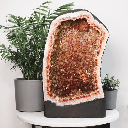 Citrine Geode Cathedral Cave