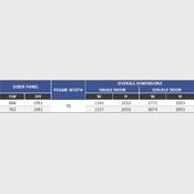 Single Satin Glass Pocket Door Kit