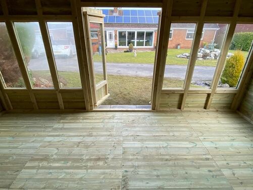 #SHP050 16x10 Pent Summer House