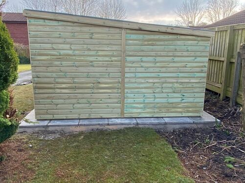 #SHP050 16x10 Pent Summer House