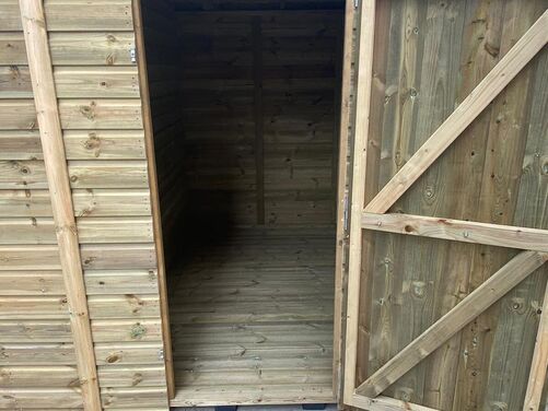 #SHP005 18x8 Pent Combi Summer House