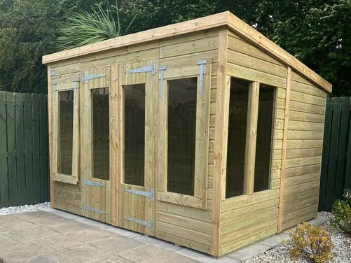 #SHP006 10x8 Pent Summer House