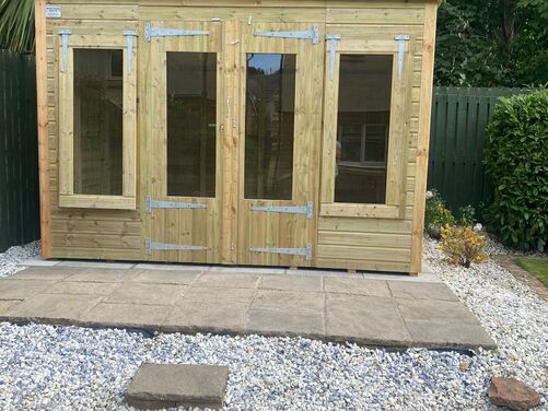 #SHP006 10x8 Pent Summer House