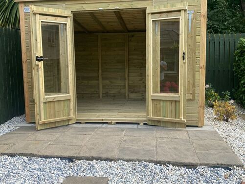 #SHP006 10x8 Pent Summer House