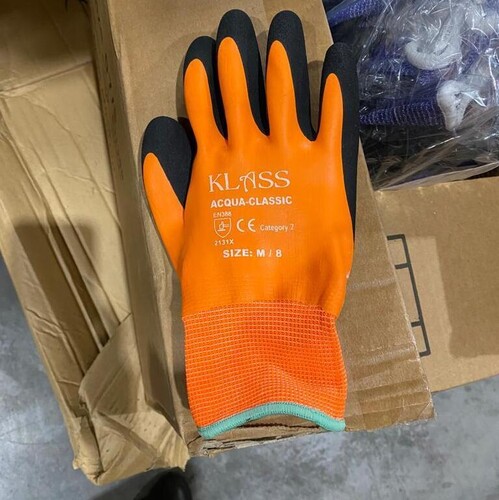 'Acqua' Waterproof glove fully coated