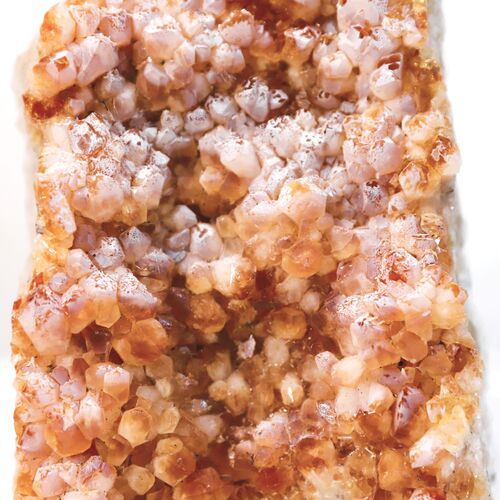 Citrine Free Standing Geode Crystal