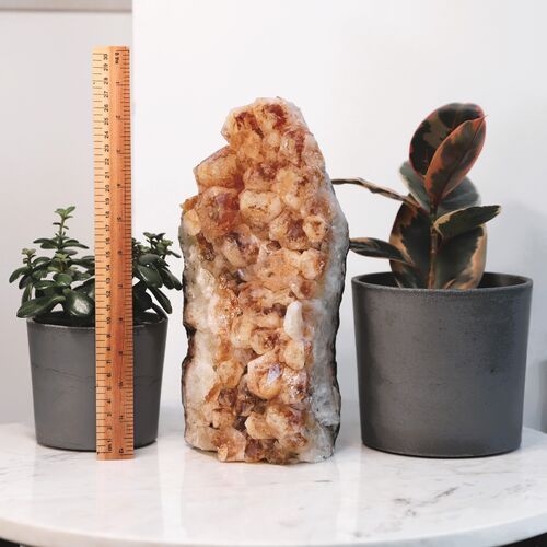 Citrine Geode Cluster Crystal