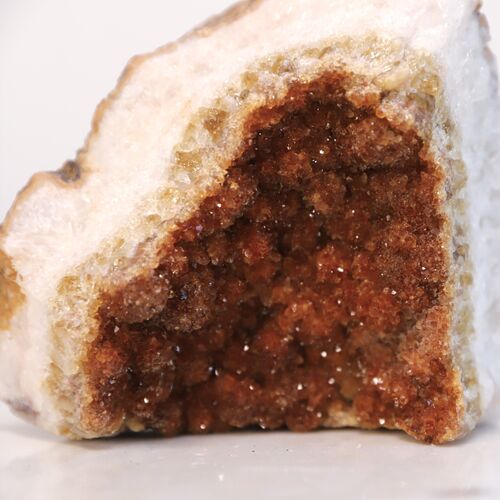 Citrine Free Standing Geode Crystal