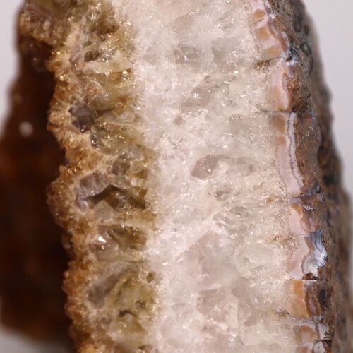 Citrine Free Standing Geode Crystal