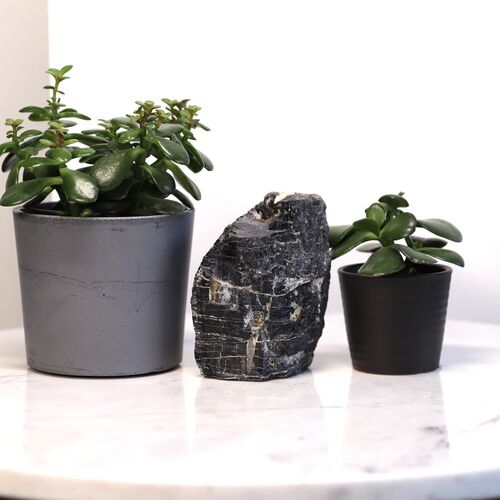 Black Tourmaline Free Form Tower