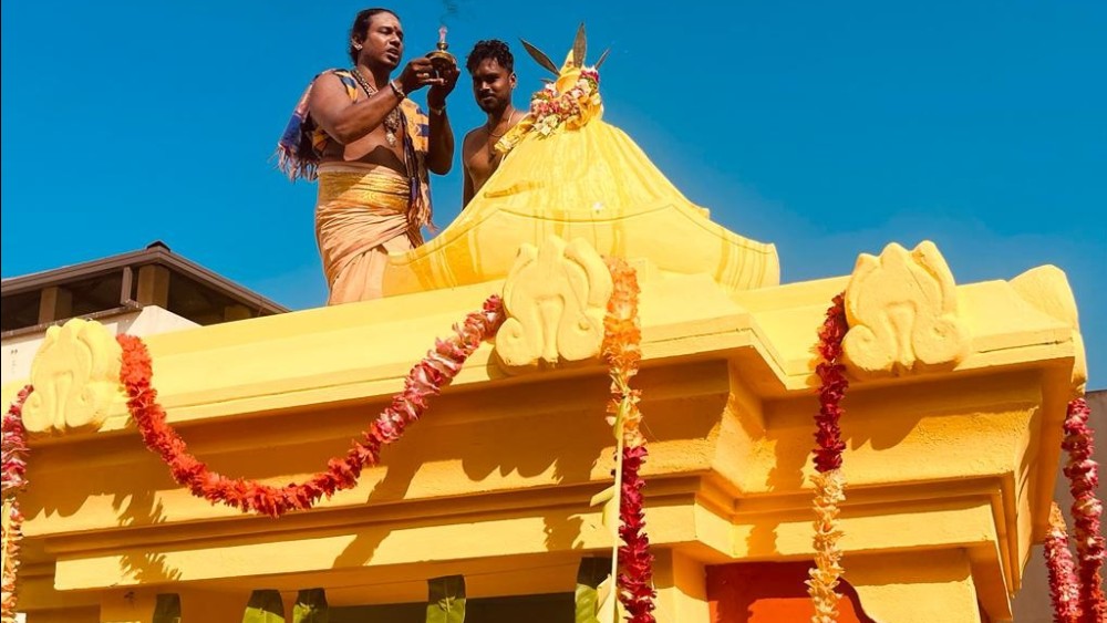 சிறைச்சாலைக்குள்  புதிதாக நிர்மாணிக்கப்பட்ட பிள்ளையார் ஆலயம்  பிரதிஷ்டை