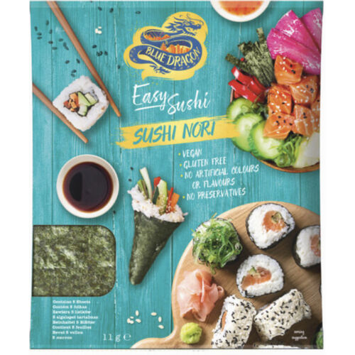 Blue Dragon Easy Sushi Nori 11g