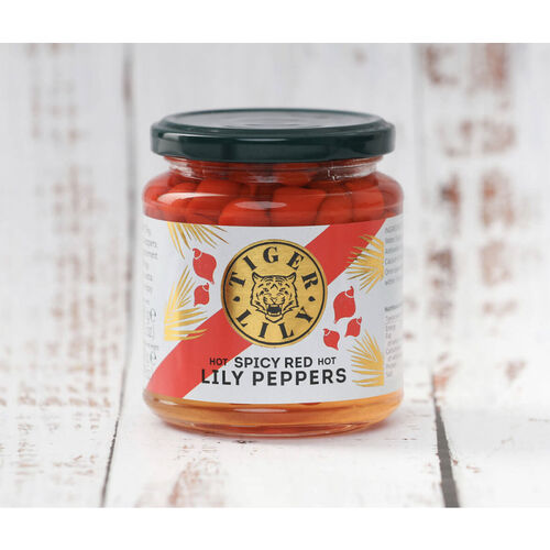 Tiger Lily Hot Spicy Red Lily Peppers® 280g