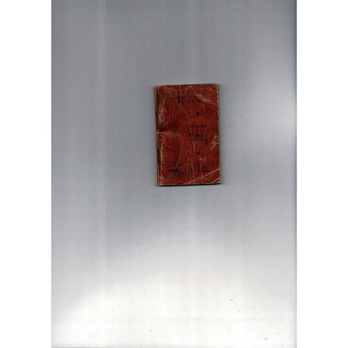 Arsenal Football Handbook 1937/38