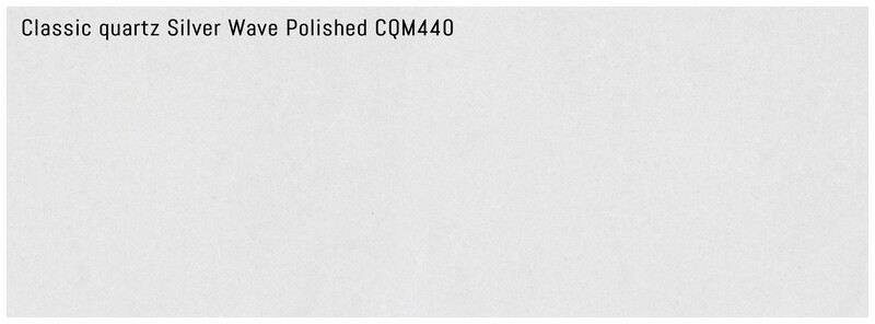 Classic quartz Silver Wave Polished CQM440