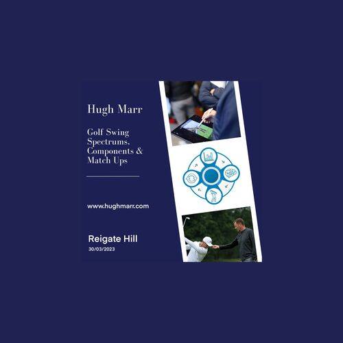 Hugh Marr: Golf Swing Spectrums - Video