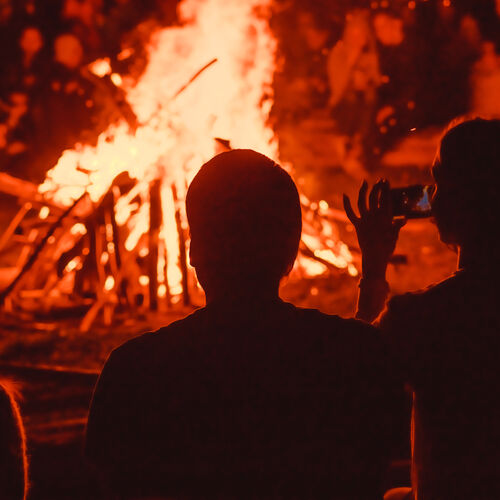 Camp fire stories of nature