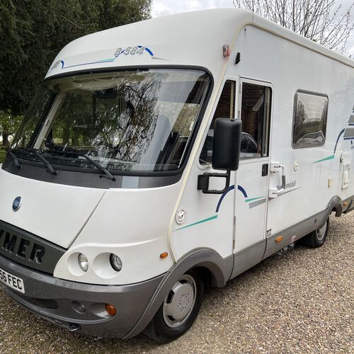 Hymer B584 Hymermobil Motorhome 3 Berth Fiat Ducato 2000 Model