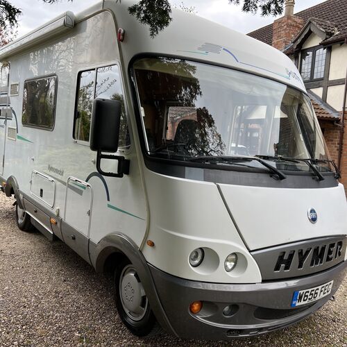Hymer B584 Hymermobil Motorhome 3 Berth Fiat Ducato 2000 Model