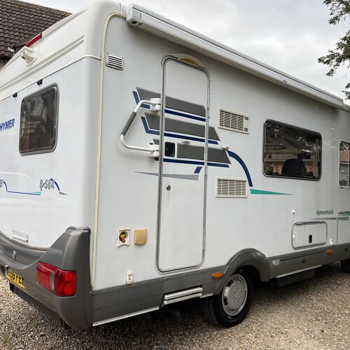 Hymer B584 Hymermobil Motorhome 3 Berth Fiat Ducato 2000 Model
