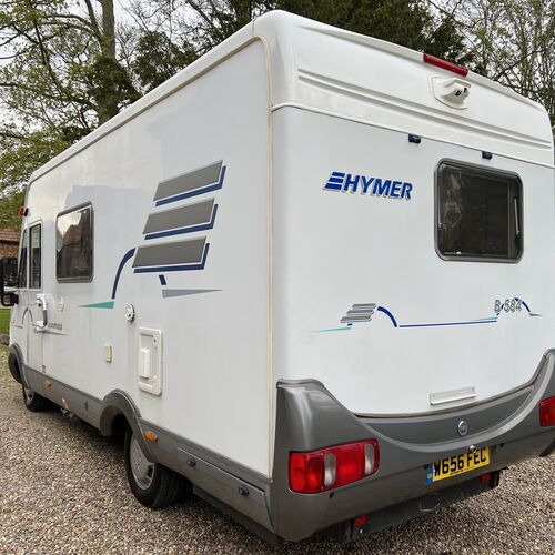 Hymer B584 Hymermobil Motorhome 3 Berth Fiat Ducato 2000 Model